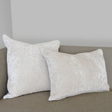Nixon Traditional Damask Cut Velvet Pillow - Damask Pattern, 18" X 24" (1 Pillow)