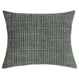Vika Cut Velvet Decorative Throw Pillow - Checkered Pattern, 18"H X 22"W (1 Piece)