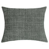 Vika Cut Velvet Decorative Throw Pillow - Checkered Pattern, 18"H X 22"W (1 Piece)