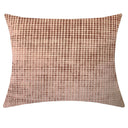 Vika Cut Velvet Decorative Throw Pillow - Checkered Pattern, 18"H X 22"W (1 Piece)