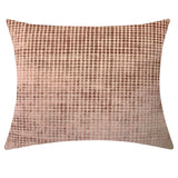 Vika Cut Velvet Decorative Throw Pillow - Checkered Pattern, 18"H X 22"W (1 Piece)