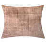 Vika Cut Velvet Decorative Throw Pillow - Checkered Pattern, 18"H X 22"W (1 Piece)