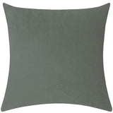 Vika Checkered Cut Velvet Pillow Fabric - Plaid Square Pattern, 23" X 23" (1 Piece)