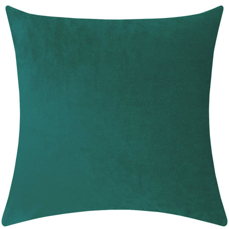 Vika Checkered Cut Velvet Pillow Fabric - Plaid Square Pattern, 23" X 23" (1 Piece)