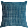 Vika Checkered Cut Velvet Pillow Fabric - Plaid Square Pattern, 23" X 23" (1 Piece)