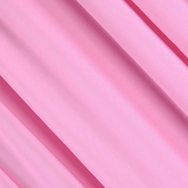 Pink ITY Polyester Spandex Fabric