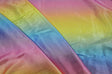 Rainbow Charmeuse Satin Fabric - Multi Color Ombre, 58/60" Width (1 Yard)