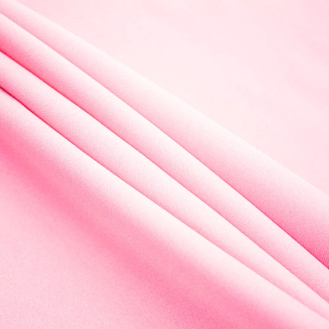 Pink Polyester Poplin (120″) Fabric