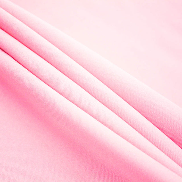 Pink Polyester Poplin (60″) Fabric,
