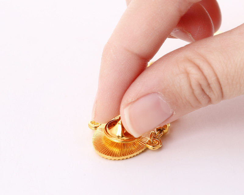 2.75 Inch Gold Our Lady of Guadalupe Rosary Lapel Pin Pack of 12