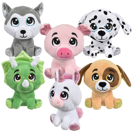 6" Sitting Assorted Plush