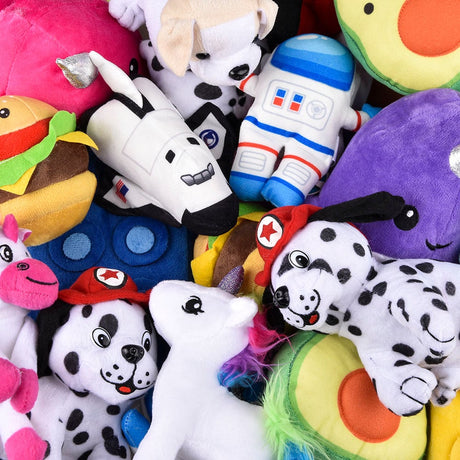 Plush Assortment 4-7 in 24pcs/Unit