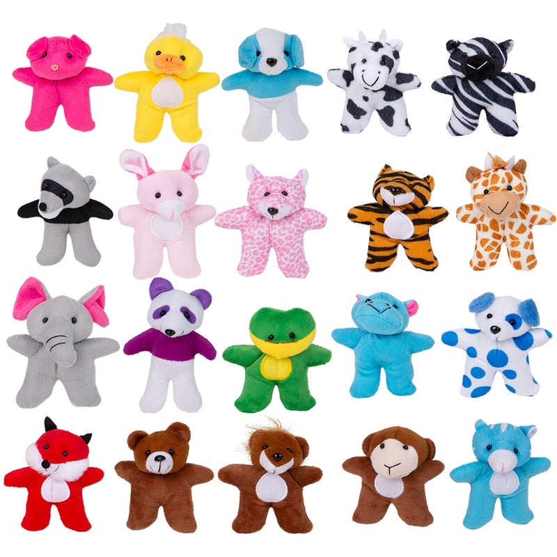 Plush Mini Animal Assortment (100 Pc Unit)
