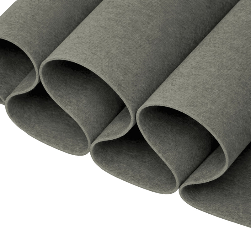 Acrylic Felt Fabric Platinum Gray 72" Wide