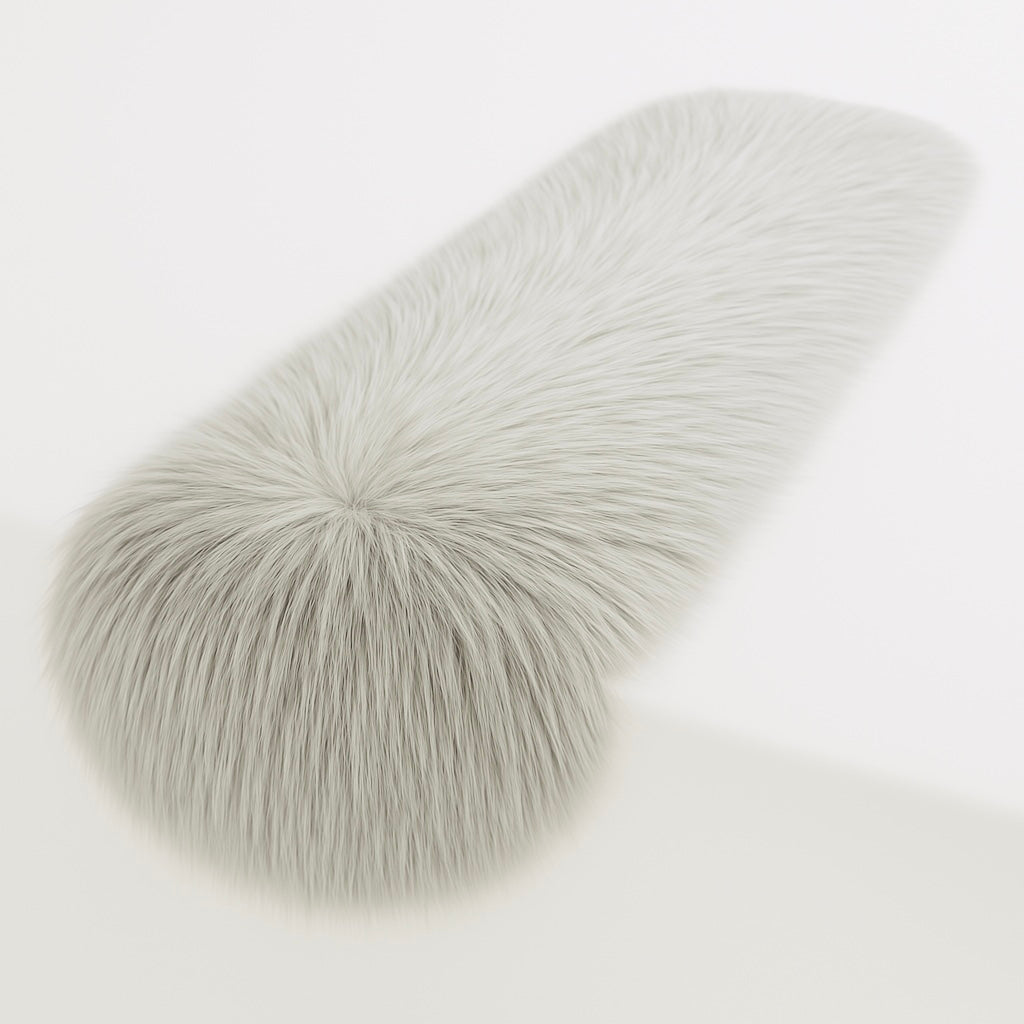 Faux Fur Tablecloth Shaggy Luxurious Dining Table
