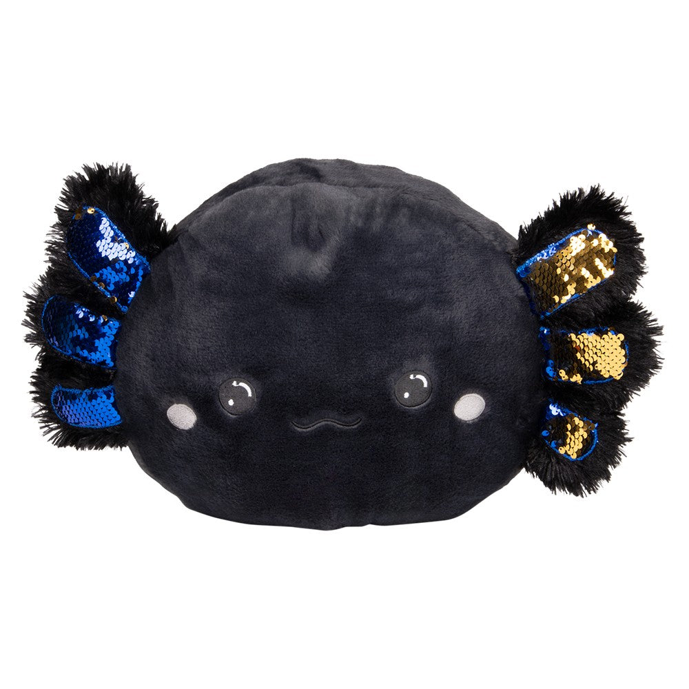 Axolotl Pillow 16" Black