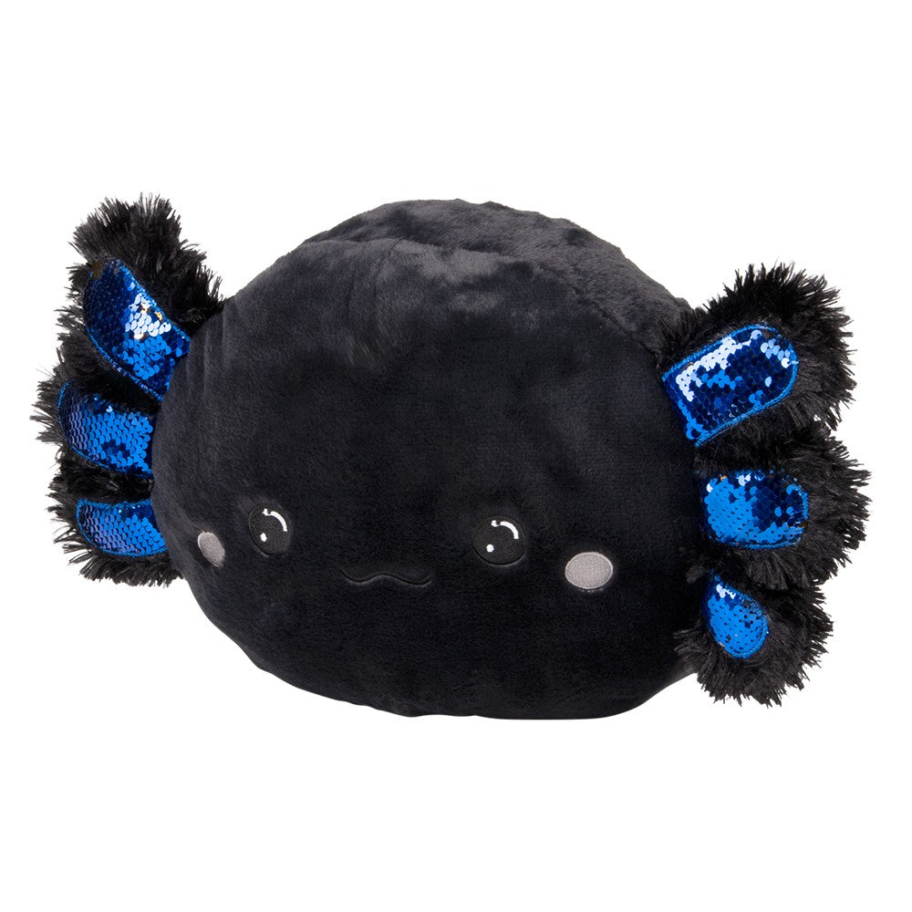 Axolotl Pillow 16" Black