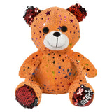 Plush Bear 8" Assorted Star Pattern
