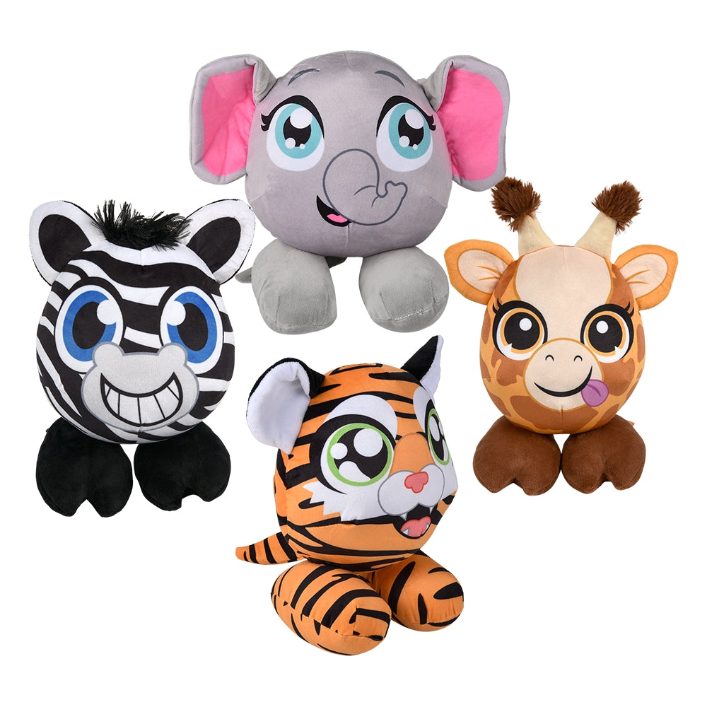 Big Foot Jungle Plush Assortment (10")