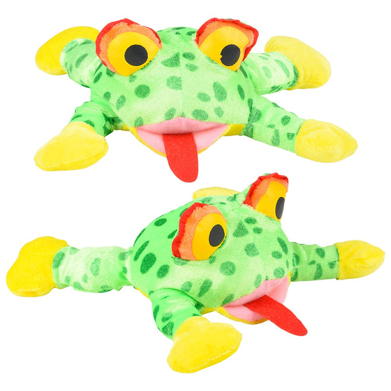 Colorful Frog Plush (1 DZ)