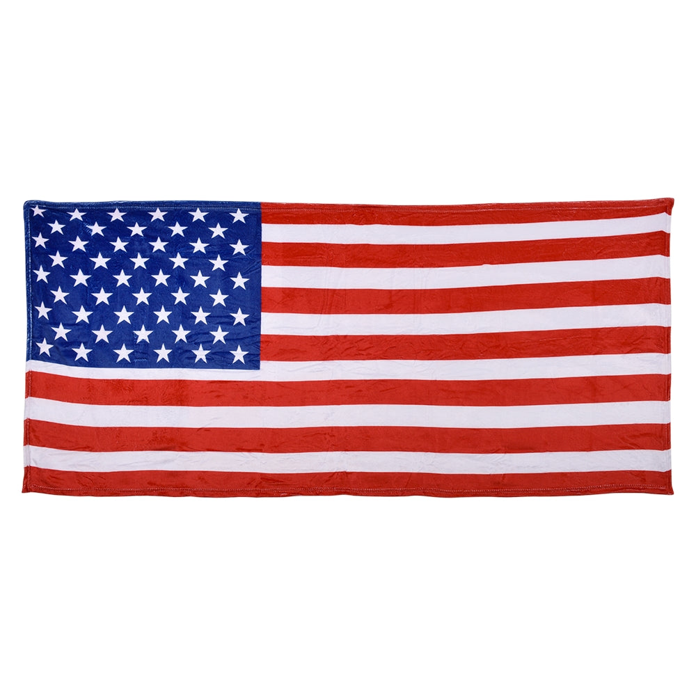 American Flag Blanket 71" x 35"