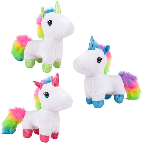 Baby Rainbow Unicorn Plush (1 DZ)