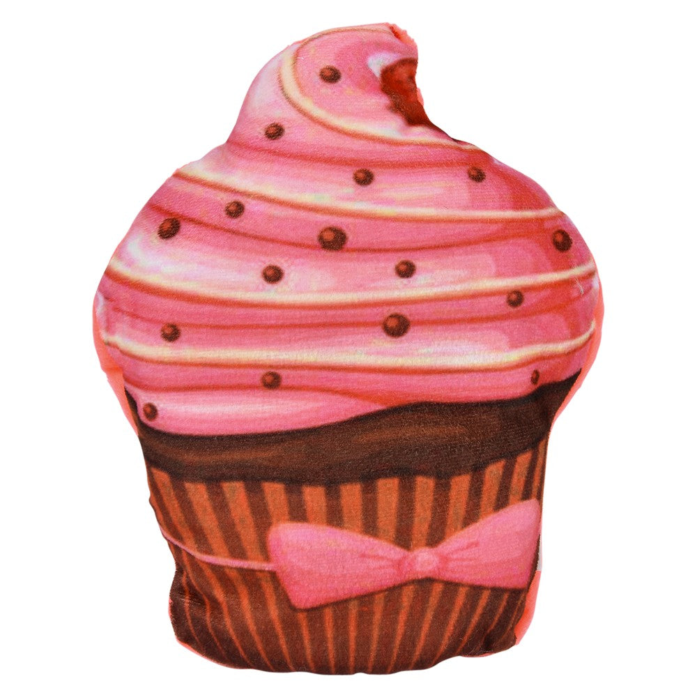 Plush Cupcake Pillow 9"