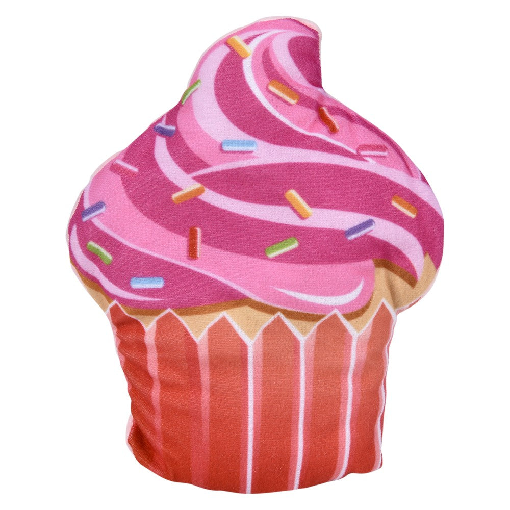 Plush Cupcake Pillow 9"