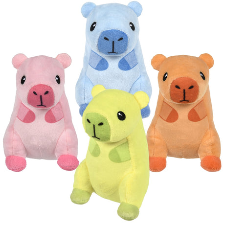Neon Capybara Plush (1 PC)