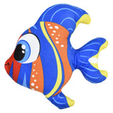 Colorful Fish Plush (12 PC Poly Bag)