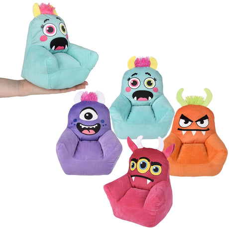 Mini Plush Monster Chair