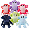 Plush Monkeys 16" Colorful Monkeys Plush