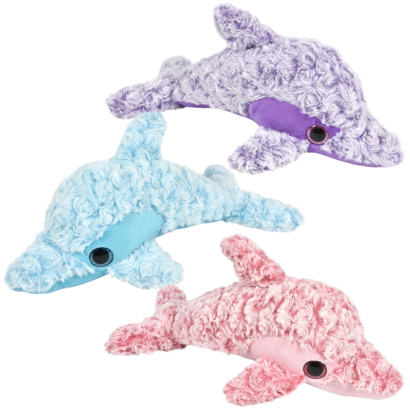 Curly Dolphin Plush 14"