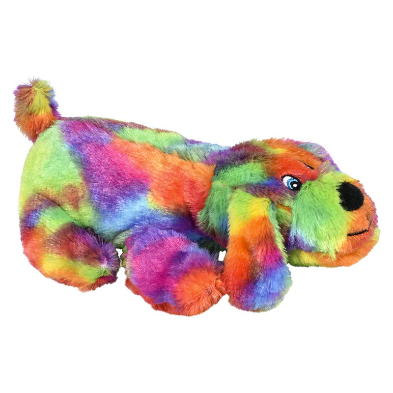 Plush Dog 10" Multi Color Dog