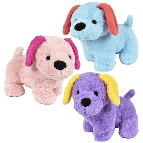 Neon Dog Plush 12"
