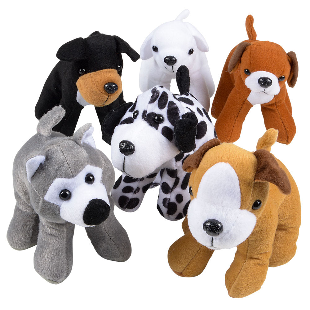 Dog Plush Assortment (1 DZ)