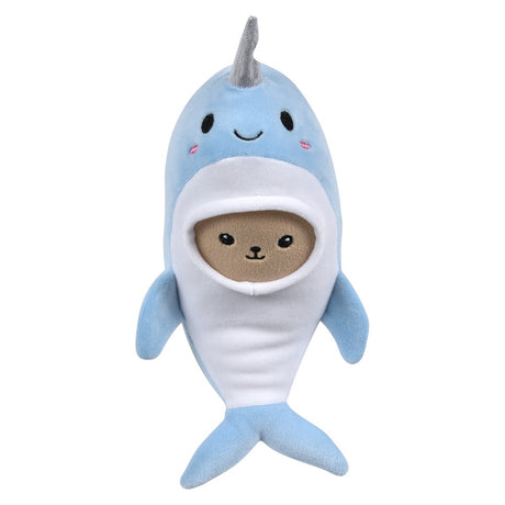 Seal Plush Dressed in Dolphin or Narwhal Suit