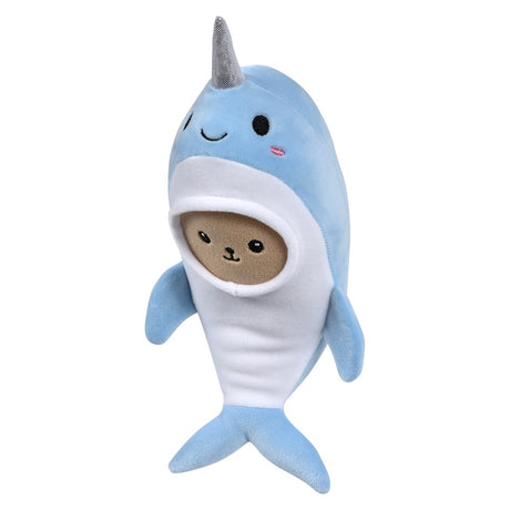 Seal Plush Dressed in Dolphin or Narwhal Suit