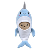 Seal Plush Dressed in Dolphin or Narwhal Suit