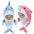 Seal Plush Dressed in Dolphin or Narwhal Suit