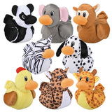 Duck Plush Animal Assortment (1 DZ)