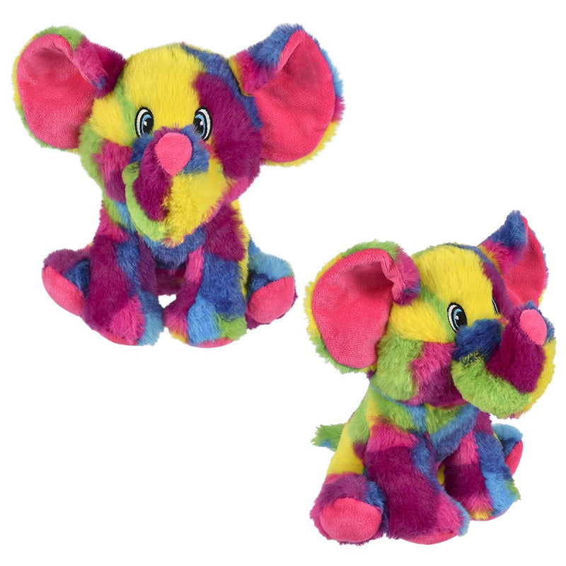 Rainbow Elephant Plush (1 PC)