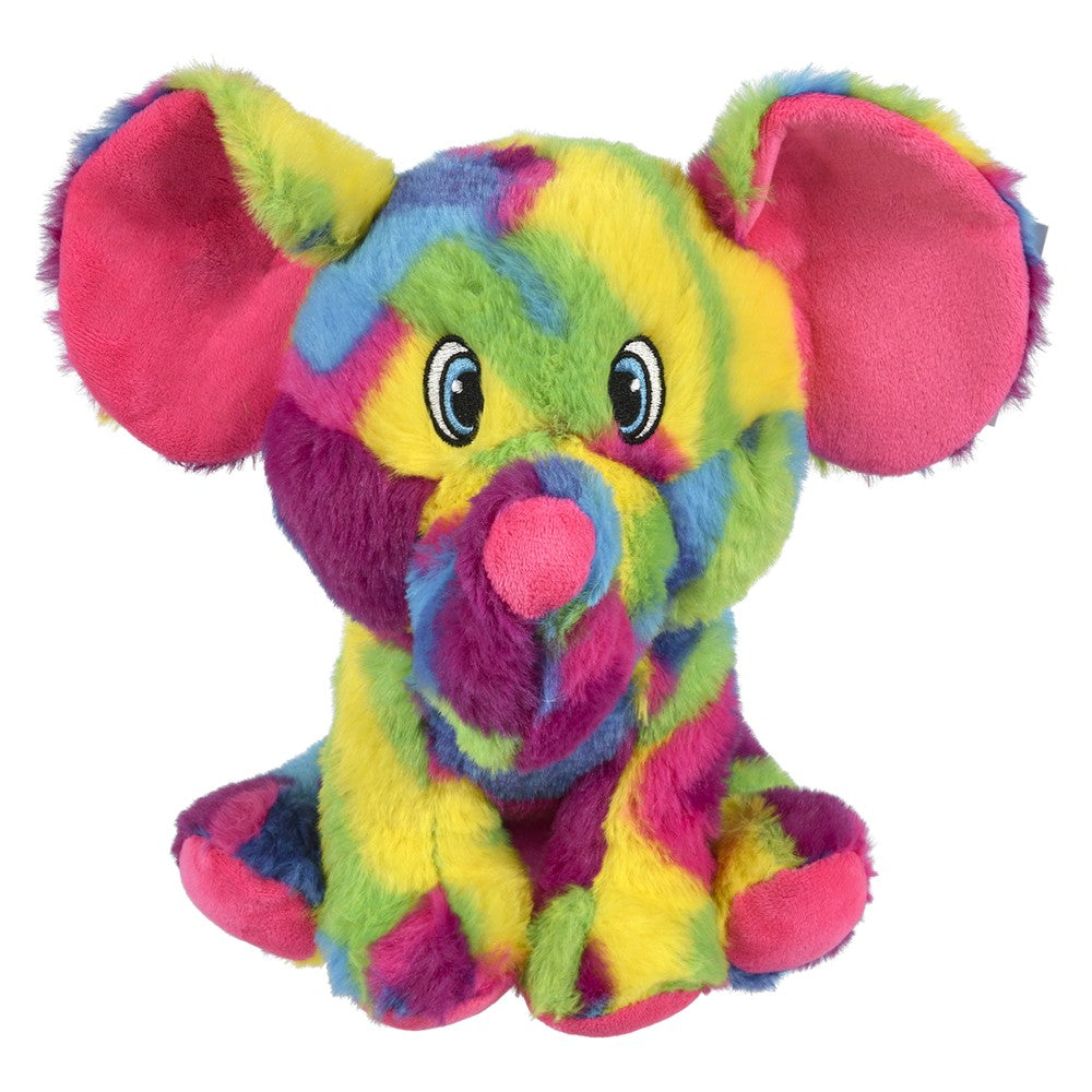 Rainbow Elephant Plush 11"