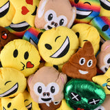 Emoticon Plush Assortment 4.5-6" (36 Pc)