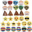 Emoticon Plush Assortment 4.5-6" (36 Pc)