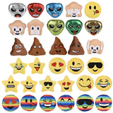 Emoticon Plush Assortment 4.5-6" (36 Pc)