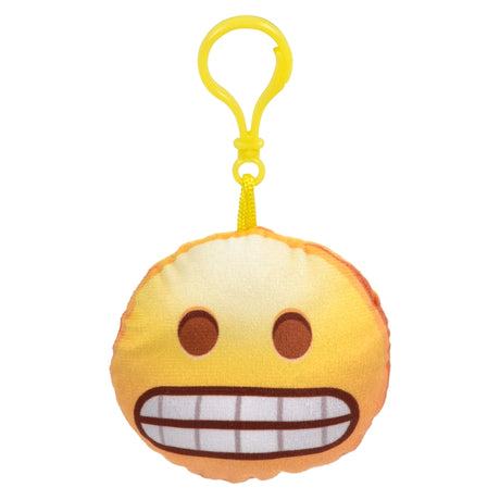 Emoticon Face Backpack Clip 3"