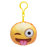 Emoticon Face Backpack Clip 3"