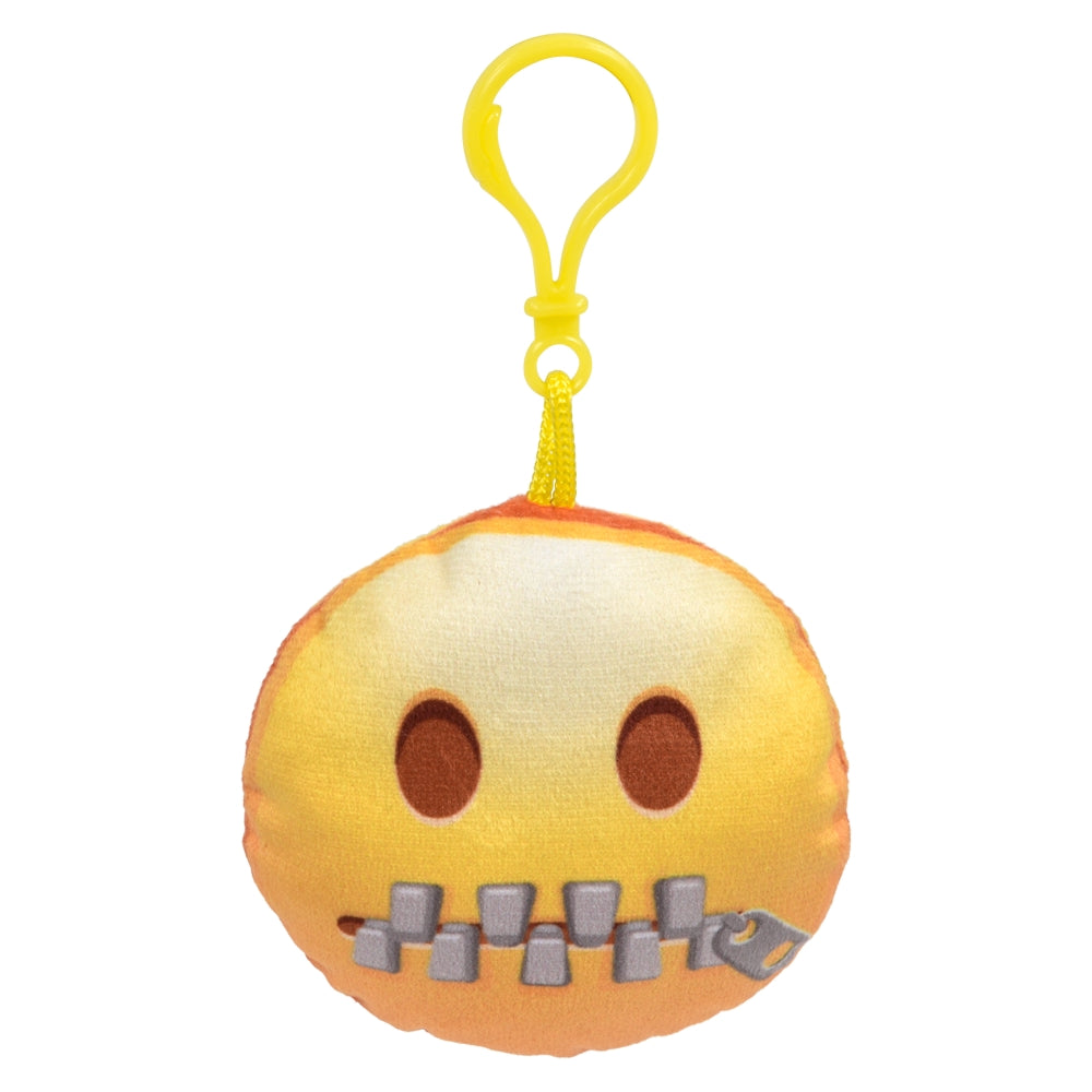 Emoticon Face Backpack Clip 3"