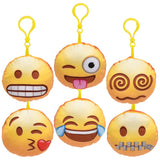 Emoticon Face Backpack Clip 3"
